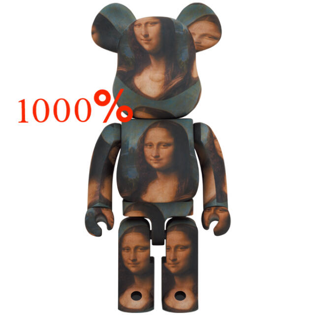 MEDICOM TOY(メディコムトイ)のBE@RBRICK LEONARD DE VINCI Mona Lisa  エンタメ/ホビーのフィギュア(その他)の商品写真