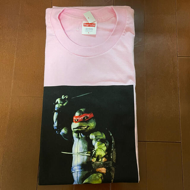 Raphael Tee supreme L ピンクTシャツ/カットソー(半袖/袖なし)