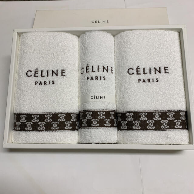 celine(セリーヌ)のセリーヌ　タオルセット インテリア/住まい/日用品の日用品/生活雑貨/旅行(タオル/バス用品)の商品写真