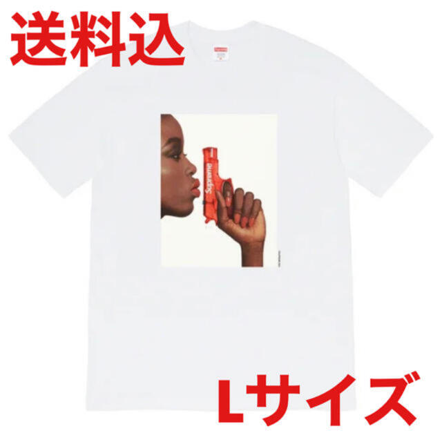 LカラーSupreme Water Pistol Tee White L サイズ