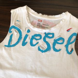 ディーゼル(DIESEL)のDIESEL ノースリーブ  (カットソー(半袖/袖なし))