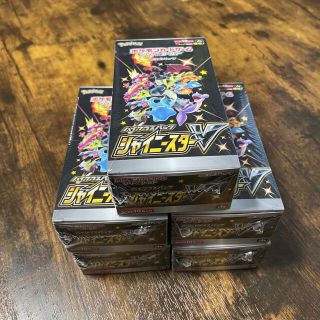 ポケモン(ポケモン)のシャイニースターV 5box(Box/デッキ/パック)