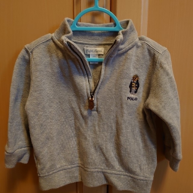 POLO RALPH LAUREN(ポロラルフローレン)のポロラルフローレン　ベビー　ニット　ベージュパンツ キッズ/ベビー/マタニティのキッズ服男の子用(90cm~)(ニット)の商品写真