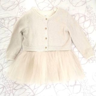 ベビーギャップ(babyGAP)のbaby GAP ワンピース　80 セットアップ　チュール　ラメ　まとめ売り(ワンピース)