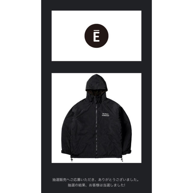 ennoy エンノイ　NYLON HOODED JACKET