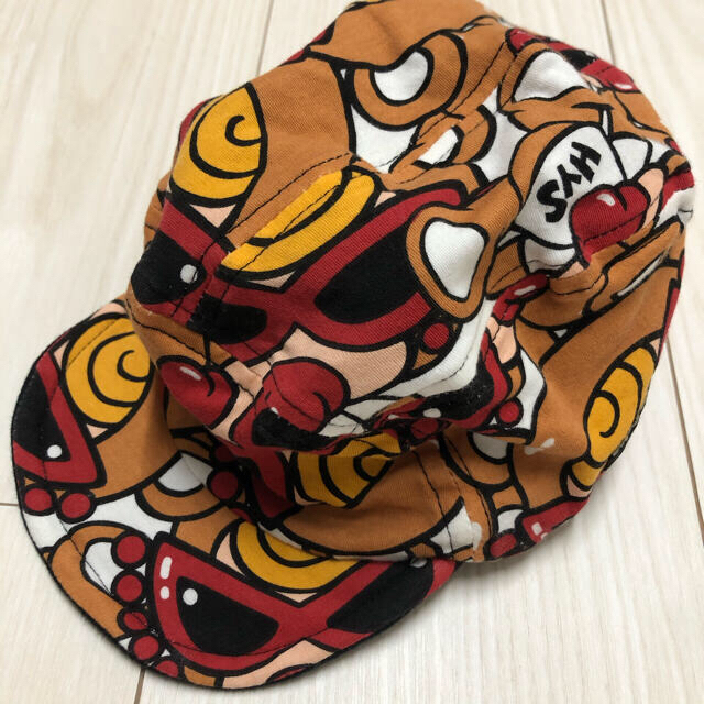 HYSTERIC MINI(ヒステリックミニ)の専用♡テディ帽子🧸🤎🤍 キッズ/ベビー/マタニティのこども用ファッション小物(帽子)の商品写真