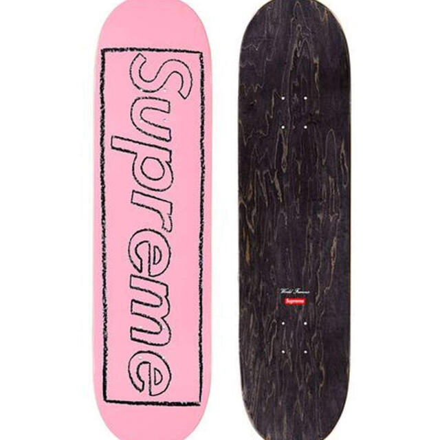 supreme KAWS スケートボード スケボー ピンク オンライン超高品質