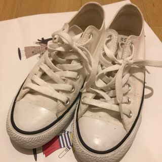 コンバース(CONVERSE)のコンバース converse ローカット　スニーカー　24.5センチ(スニーカー)