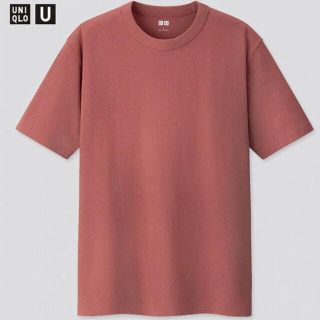 ユニクロ(UNIQLO)のUNIQLO U ユニクロ クルーネックT メンズ 72purple(Tシャツ/カットソー(半袖/袖なし))