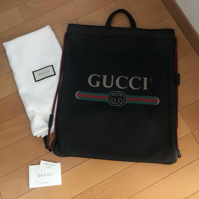 Gucci(グッチ)の3/12までセール！一度のみ使用 GUCCI グッチ バックパック トートバッグ メンズのバッグ(バッグパック/リュック)の商品写真