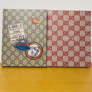 グッチ(Gucci)の美品｜Gucci グッチノート２冊　新品未使用(ノート/メモ帳/ふせん)