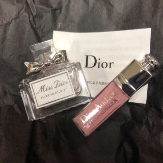 ディオール(Dior)のミスディオール香水＆ディオールマキシマイザー　値下げ(リップグロス)