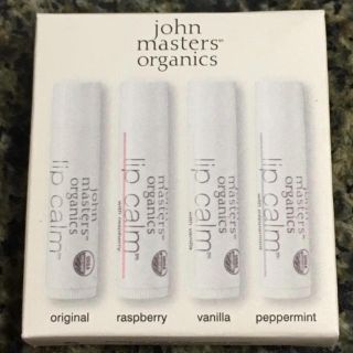 ジョンマスターオーガニック(John Masters Organics)のjohn masters organics リップクリーム4本セット(リップケア/リップクリーム)