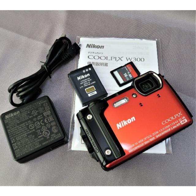 Nikon - 美品水深３０ｍ防水コンデジ　４K動画・WiFi搭載