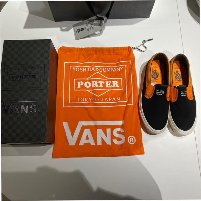 VANS Porterダブルネーム　スリッポン28cm