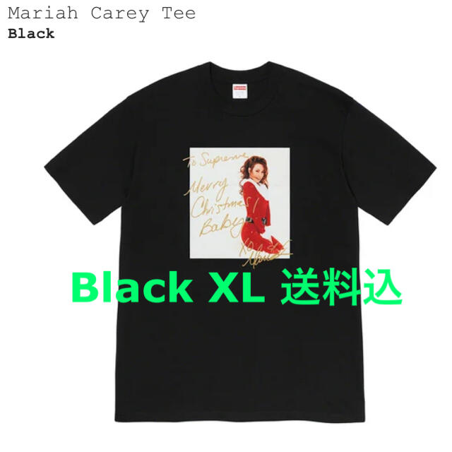 Tシャツ/カットソー(半袖/袖なし)Supreme Mariah Carey Tee Black XL 送料込