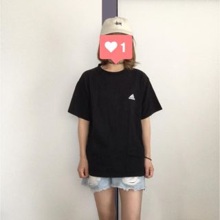 アディダス(adidas)のadidas パフォーマンス ロゴ刺繍TEE(Tシャツ/カットソー(半袖/袖なし))