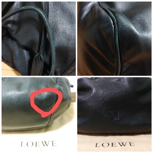 LOEWE(ロエベ)のLOEWE 　(ロエベ)　ハンドバッグ　ナッパレザー　　ブラック レディースのバッグ(ハンドバッグ)の商品写真