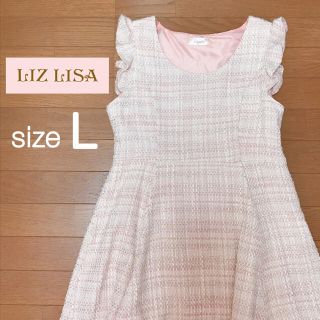 リズリサ(LIZ LISA)の◎値下げ◎新品【Lizmelo】リズリサノースリーブワンピース リズメロ(ミニワンピース)