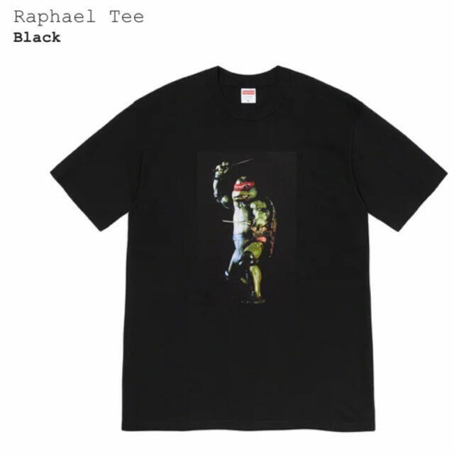 Tシャツ/カットソー(半袖/袖なし)supreme raphael tee black Large