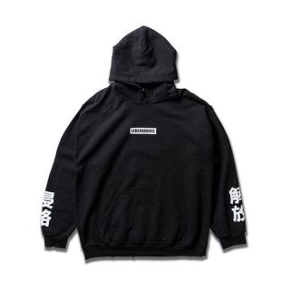 ロンハーマン(Ron Herman)のLiberaiders logo pullover hoodie パーカー　M(パーカー)