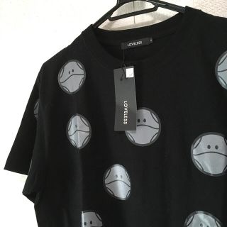 ラブレス(LOVELESS)のガンダム　ハロ柄　黒　ラブレス　コラボ　Tシャツ　メンズ　M 新品(Tシャツ/カットソー(半袖/袖なし))