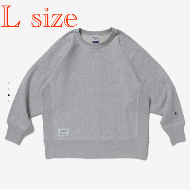 wtaps スウェット グレー  L CREW NECK CHAMPION