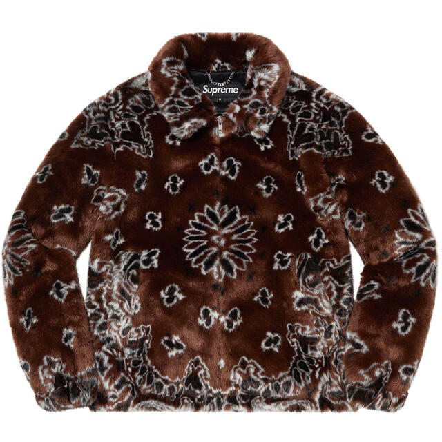 Supreme(シュプリーム)の中古Supreme Bandana Faux Fur Bomber Jacket メンズのジャケット/アウター(ブルゾン)の商品写真