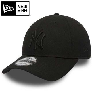 ニューエラー(NEW ERA)のニューエラ キャップ NY ヤンキース 黒 オールブラック ブラック(キャップ)