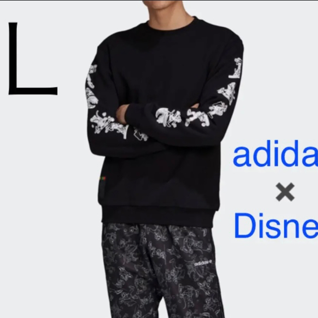 adidas Disney コラボ　スウェット　トレーナー　グーフィー