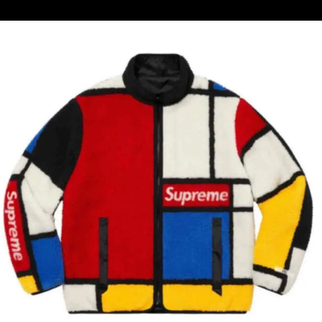 supreme Reversible Colorblocked Fleece - ブルゾン