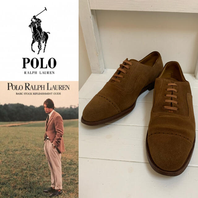 POLO RALPH LAUREN VINTAGE スエードレザーシューズ 26 | フリマアプリ ラクマ