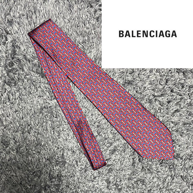Balenciaga(バレンシアガ)のバレンシアガ ネクタイ シルク100％ 派手柄 メンズのファッション小物(ネクタイ)の商品写真