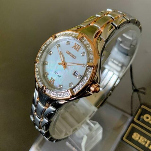 V137 0AR0 SEIKO セイコー 時計 ルキア ゴールドカラー