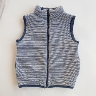 プチバトー(PETIT BATEAU)の【美品】PETIT BATEAU プチバトー/チュビックキルティングベスト(ジャケット/上着)