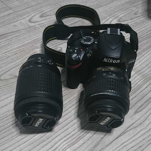 Nikon(ニコン)のNikon D3200  200mmダブルズームセット スマホ/家電/カメラのカメラ(デジタル一眼)の商品写真