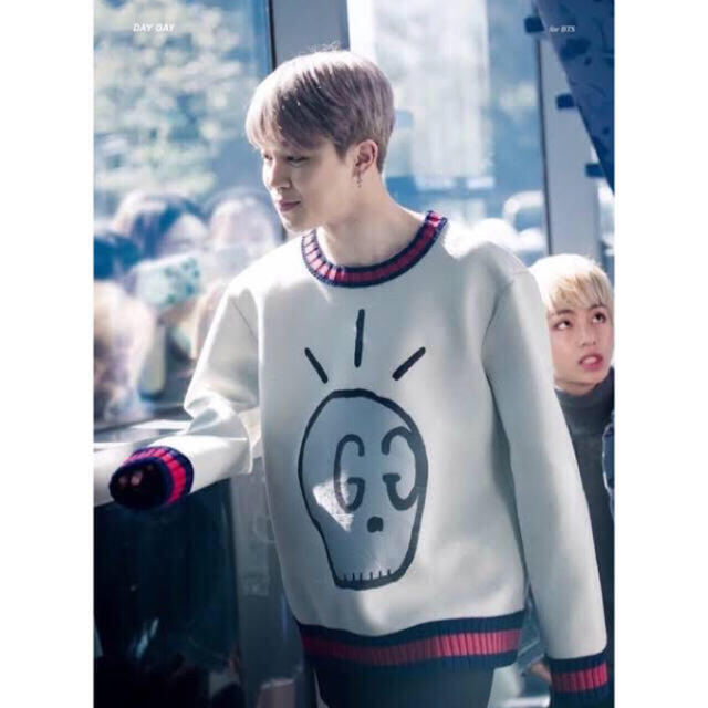 お気に入り Gucci BTSジミン着用 ゴーストスウェット - スウェット