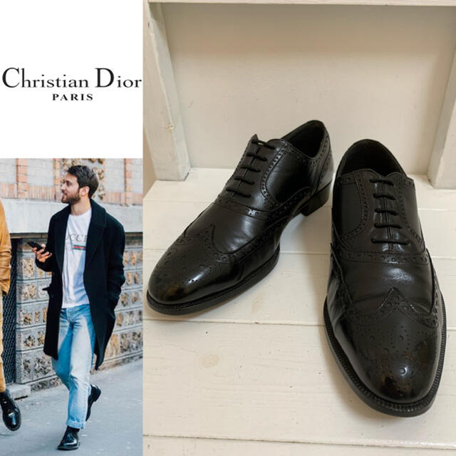 Christian Dior - Christian Dior PARIS VINTAGE ウイングチップ