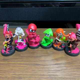 ニンテンドウ(任天堂)のスプラトゥーン　amiibo(ゲームキャラクター)