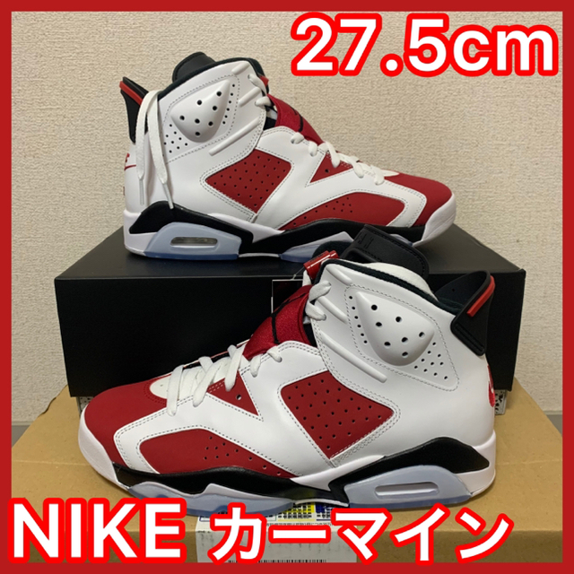 NIKE AIR JORDAN 6 "CARMINE"(2021)