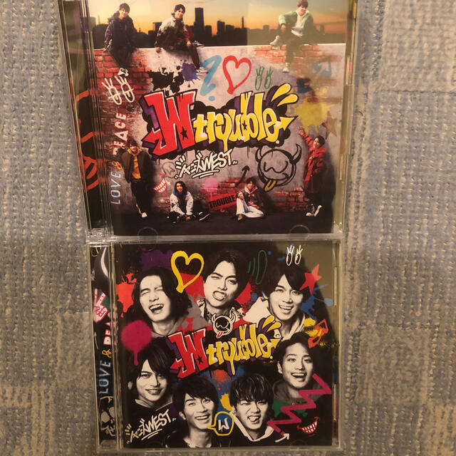 超レア!☆ジャニーズwest/Wtrouble☆初回盤B+通常盤☆2枚セット! | フリマアプリ ラクマ