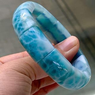 定番入荷 天然無処理 ラリマー バングル 68.6g - 通販 - 310restaurant.com