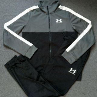 アンダーアーマー(UNDER ARMOUR)の新品sale！アンダーアーマー裏トリコットジャージ上下セット150(ジャケット/上着)