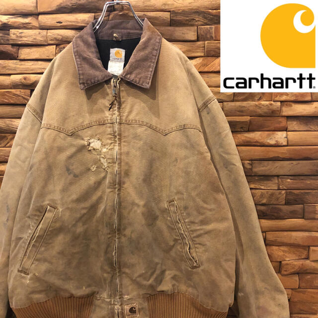 carhartt(カーハート)のcarhartt カーハート ダックジャケット ワークジャケット 2XLサイズ メンズのジャケット/アウター(ブルゾン)の商品写真