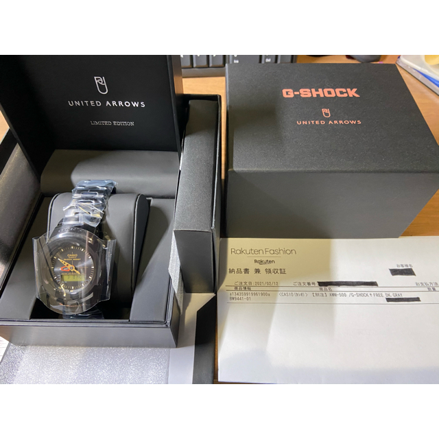 CASIO(カシオ)の新品　G-SHOCK AWM-500 ユナイテッドアローズ 別注 メンズの時計(腕時計(デジタル))の商品写真