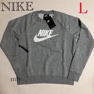 ナイキ(NIKE)の新品☆NIKE スウェット トレーナー　レディース　Ｌサイズ(トレーナー/スウェット)