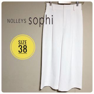 ノーリーズ(NOLLEY'S)のデジコ様専用NOLLEY'S Sophi ワイドパンツ　ホワイト(キュロット)