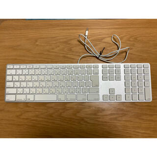 アップル(Apple)の【値下げ】Apple キーボード　純正(PC周辺機器)