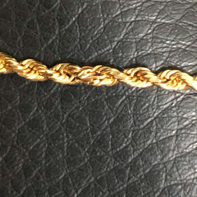AVALANCHE(アヴァランチ)のイエローゴールド ネックレス 幅2mm メンズのアクセサリー(ネックレス)の商品写真