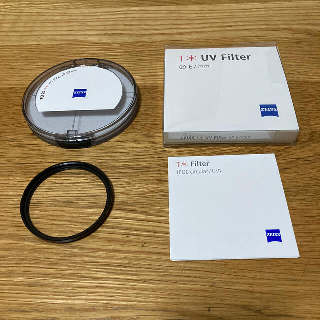 登場！ カール ツァイス Zeiss UV Filter（UVフィルター） 67mm フィルター